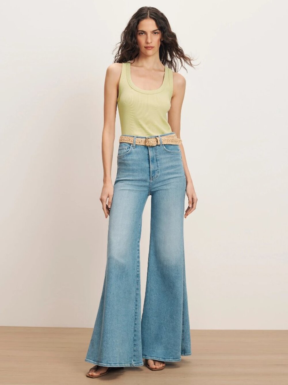 VERONICA BEARD Jesse Big Splash High Rise Ultra-Flare Bell Bottom Jeans, Size 26